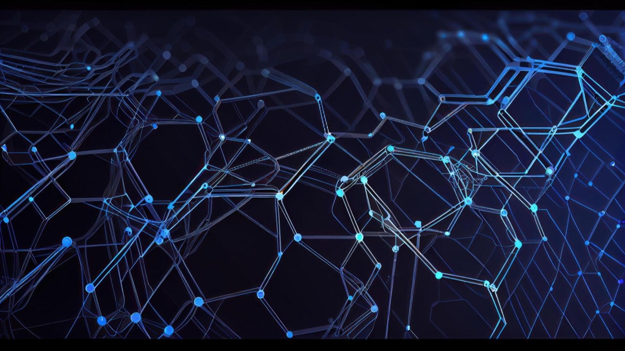 Futuristic visualization of interconnected tokenized GPU networks powering decentralized AI prediction trading bots like Render Network and Bittensor
